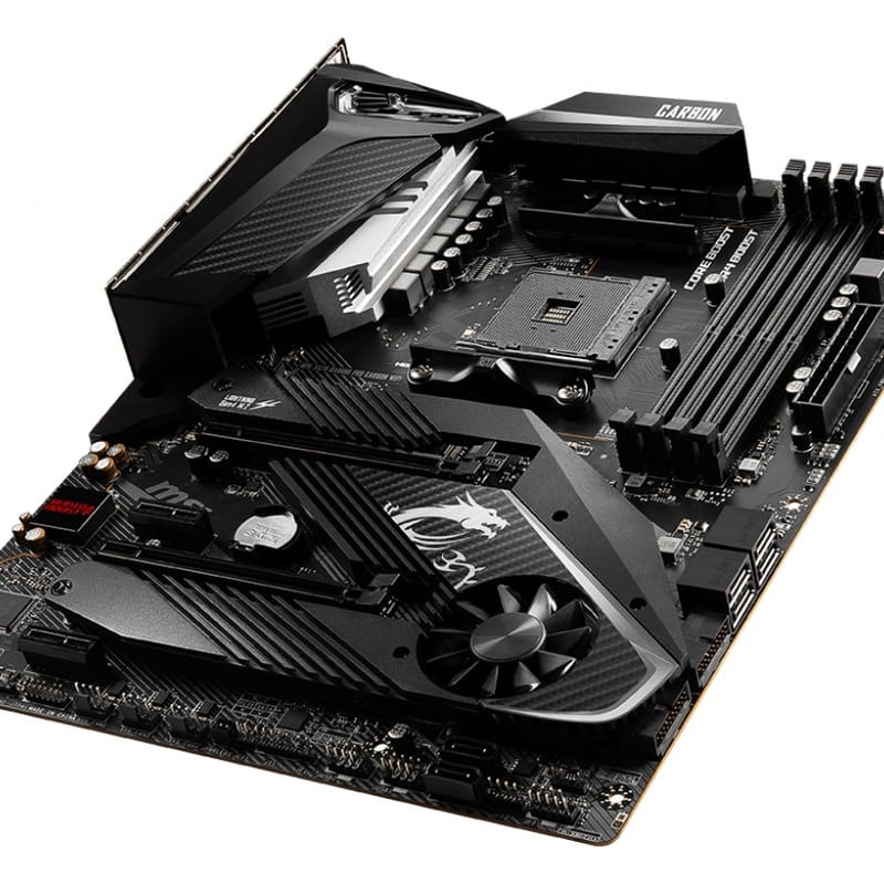 MSI MPG X570 Gaming Pro Carbon WiFi Socket AM4