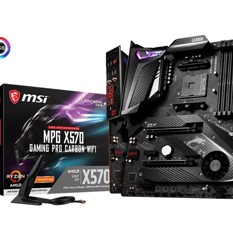MSI MPG X570 Gaming Pro Carbon WiFi Socket AM4