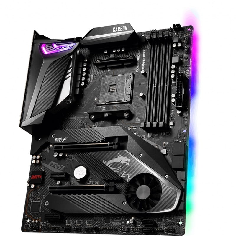 MSI MPG X570 Gaming Pro Carbon WiFi Socket AM4