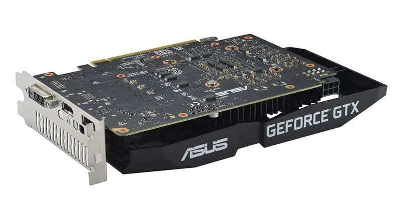 Видеокарта GF GTX 1650 4GB GDDR6 Dual Evo Asus (DUAL-GTX1650-4GD6-P-EVO)