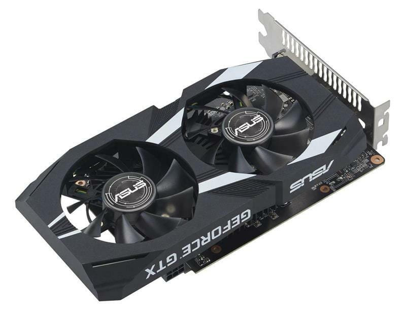 Видеокарта GF GTX 1650 4GB GDDR6 Dual Evo Asus (DUAL-GTX1650-4GD6-P-EVO)