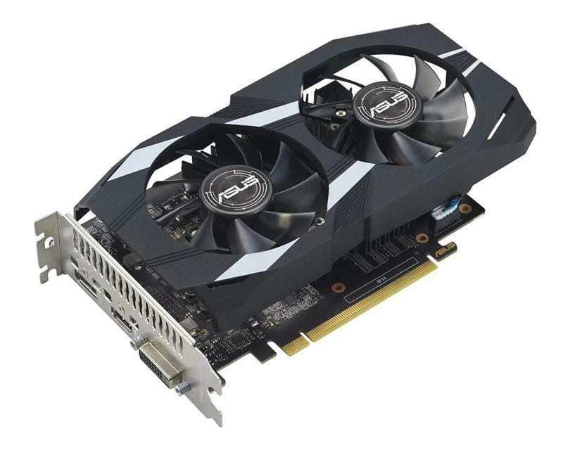 Видеокарта GF GTX 1650 4GB GDDR6 Dual Evo Asus (DUAL-GTX1650-4GD6-P-EVO)