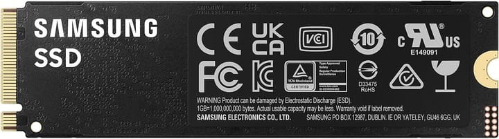 Накопитель SSD  4ТB Samsung 990 PRO M.2 2280 PCIe 4.0 x4 NVMe V-NAND TLC (MZ-V9P4T0BW)