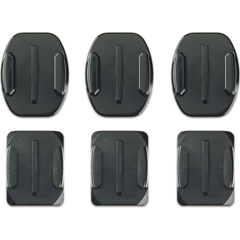 Изогнутые и прямые клеящиеся крепления для GoPro Hero 8/9/10/11 и MAX (AACFT-001)