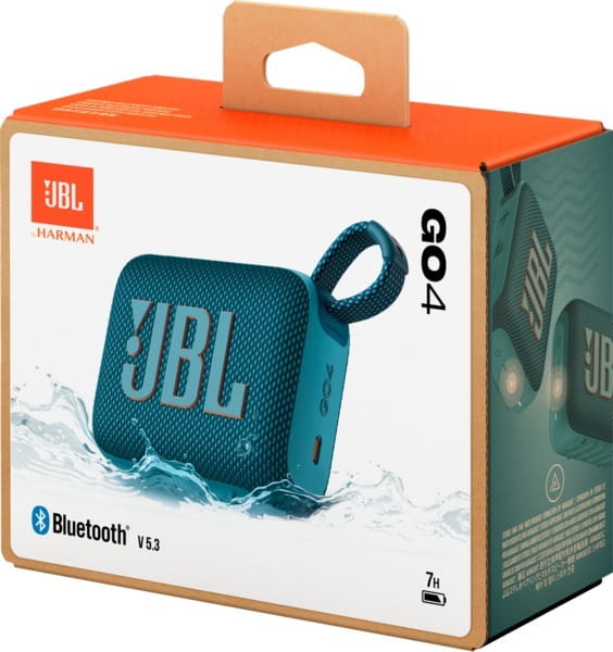 Акустическая система JBL GO 4 Blue (JBLGO4BLU)