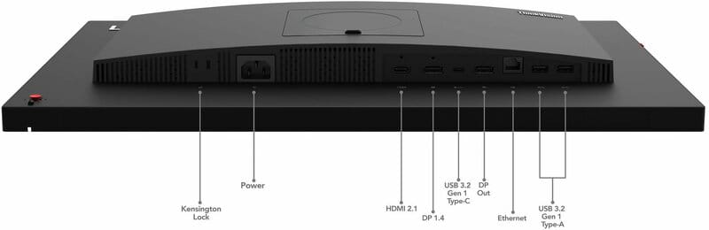 Монiтор Lenovo 23.8" T24mv-30 (63D7UAT3UA) IPS Black