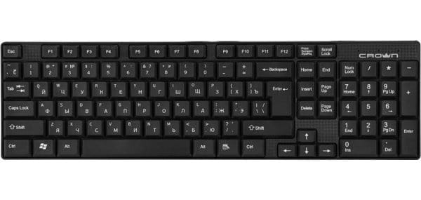 Клавіатура Crown CMK-479 Black