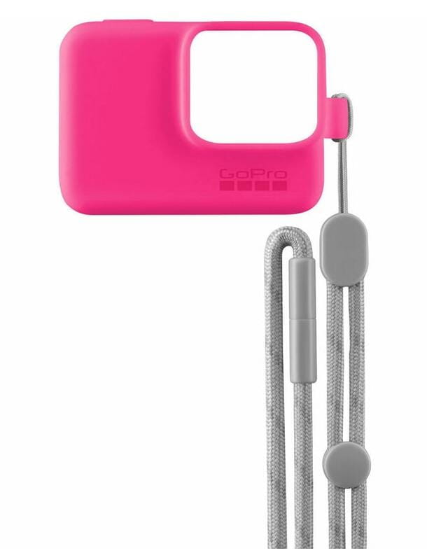 Чохол + ремінець GoPro Sleeve & Lanyard Electric Pink для Hero 5/6/7 (ACSST-011)