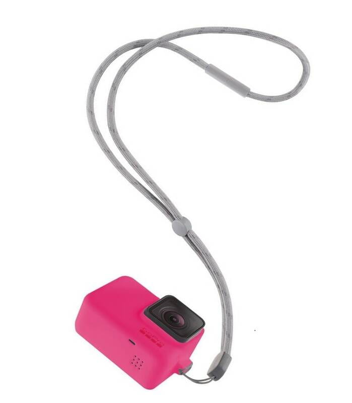 Чохол + ремінець GoPro Sleeve & Lanyard Electric Pink для Hero 5/6/7 (ACSST-011)