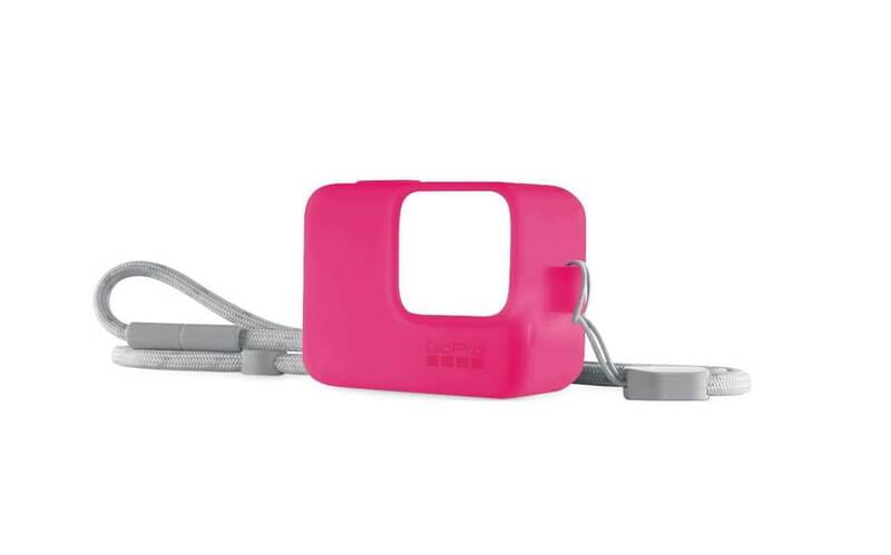 Чохол + ремінець GoPro Sleeve & Lanyard Electric Pink для Hero 5/6/7 (ACSST-011)