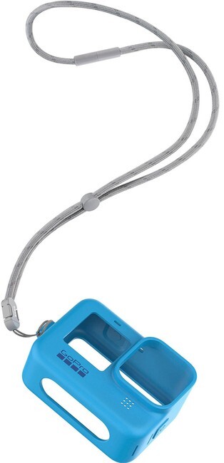 Чехол + ремешок GoPro Sleeve&Lanyard Blue для HERO9 (ADSST-003)