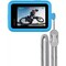 Фото - Чехол + ремешок GoPro Sleeve&Lanyard Blue для HERO9 (ADSST-003) | click.ua