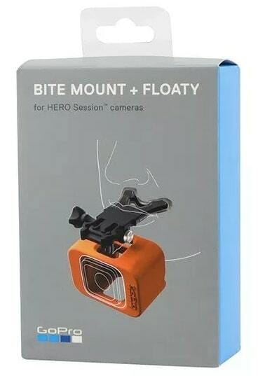 Крепление-капа с поплавком GoPro Bite Mount Floaty для Hero 8 Black (ASLBM-002)