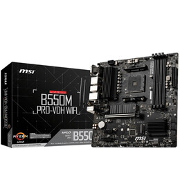 Материнська плата MSI B550M PRO-VDH Wi-Fi Socket AM4