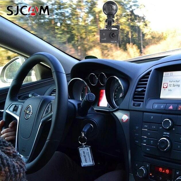 Автомобільна зарядка з кріпленням SJCAM для SJ4000 (SJ-car-4000)