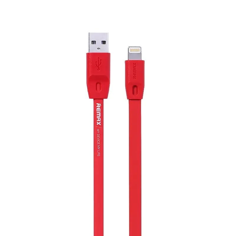 Кабель Remax RC-001i Full Speed USB - Lightning (M/M), 1 м, Red (2000700008014)