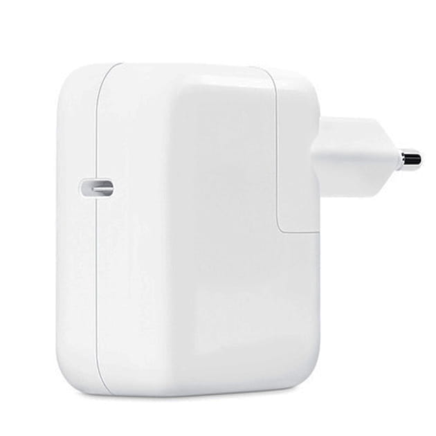 Зарядний пристрій Apple (1USB-C 30W) White copy (S22190)