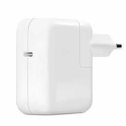 Зарядное устройство Apple (1USB-C 30W) White copy (S22190)