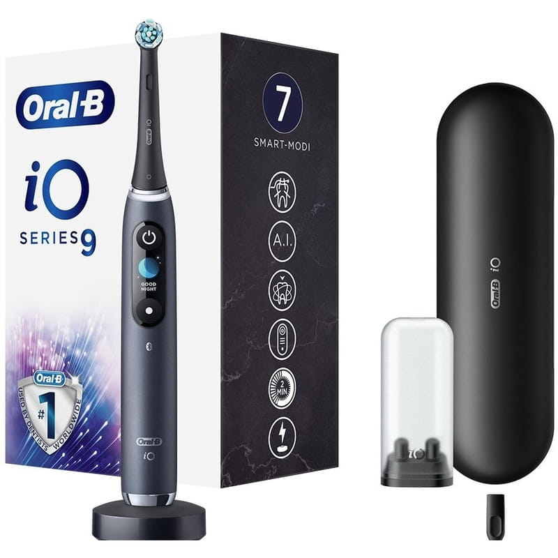 Зубна електрощітка Braun Oral-B iO Series 9N IOM9.1B2.2AD Black Onyx