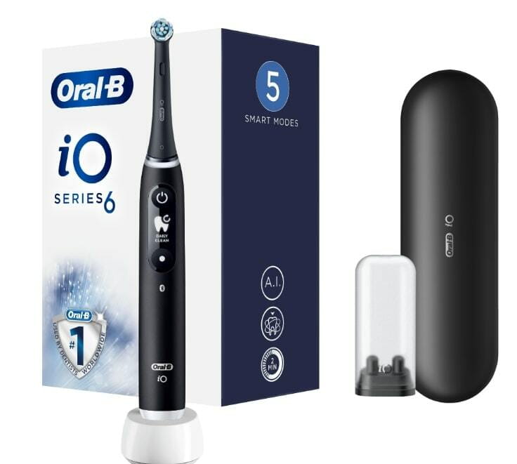 Зубная электрощетка Braun Oral-B iO Series 6 iOM6.1B6.3DK Black