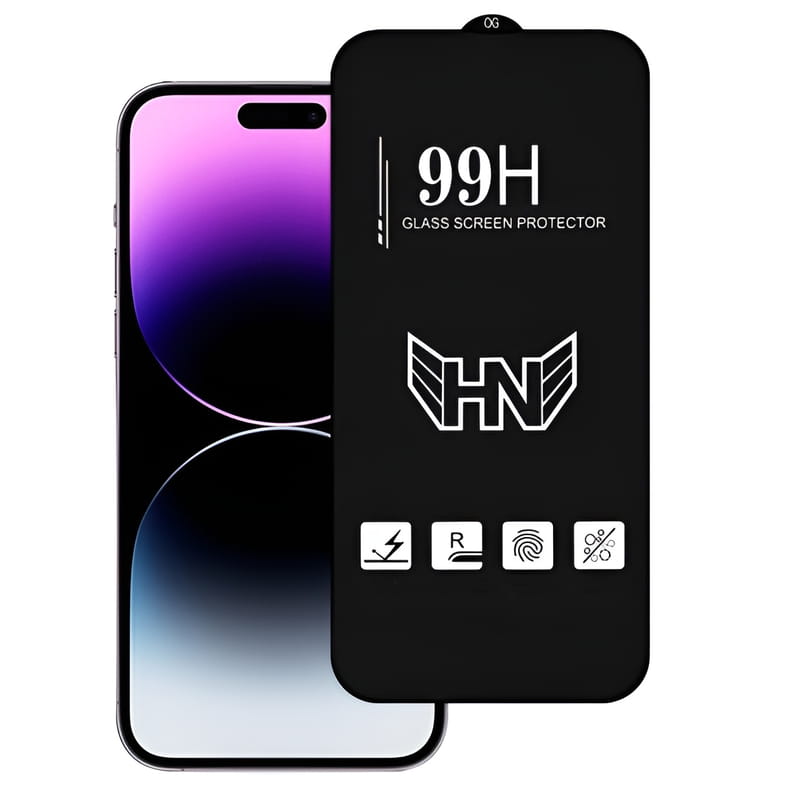 Захисне скло для Apple iPhone 15 Pro Max Black, 0.3 мм, 4D ARC (Z27958) без упаковки