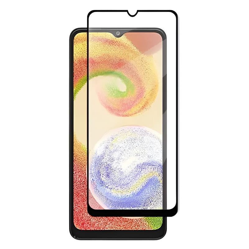 Захисне скло для Samsung Galaxy A04 SM-A045/A04s SM-A047/A04e SM-A042 Black, Karerte Anti-static (Z26113) без упаковки
