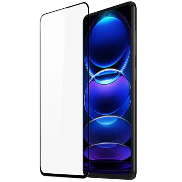 Защитное стекло для Xiaomi Redmi Note 12 4G/Poco X5 Black, Karerte Anti-static (Z28360) без упаковки