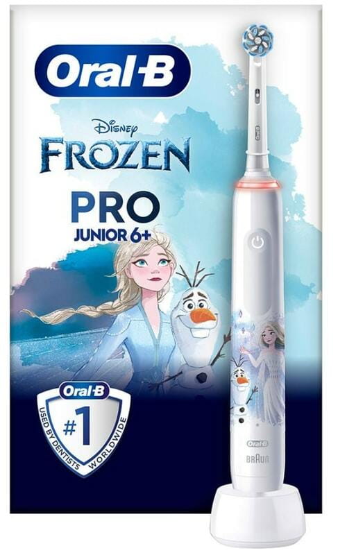 Зубная электрощетка Braun Oral-B Pro Junior Frozen D505.513.Z3K Sensi Ultra Thin