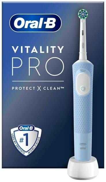 Зубная электрощетка Braun Oral-B Vitality D103.413.3 Pro Protect X Clean Cross Action Blue