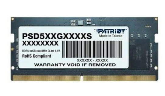 Модуль пам`яті SO-DIMM 32GB/4800 DDR5 Patriot Signature Line (PSD532G48002S)