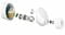 Фото - Bluetooth-гарнітура Belkin Soundform Bolt True Wireless White (AUC009BTWH) | click.ua
