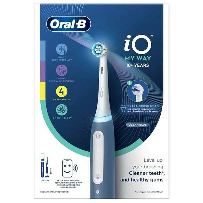 Зубна електрощітка Braun Oral-B iO My Way Series 4 iOG4K.2N6.1DK Ocean Blue