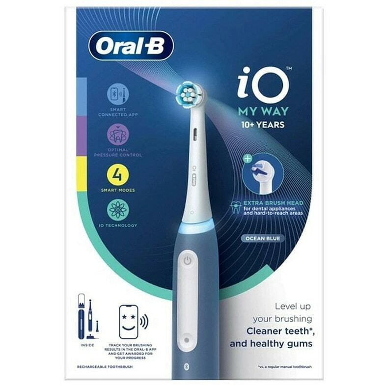 Зубная электрощетка Braun Oral-B iO My Way Series 4 iOG4K.2N6.1DK Ocean Blue