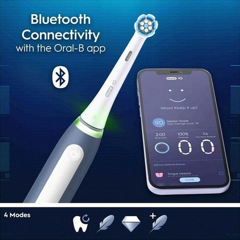 Зубная электрощетка Braun Oral-B iO My Way Series 4 iOG4K.2N6.1DK Ocean Blue