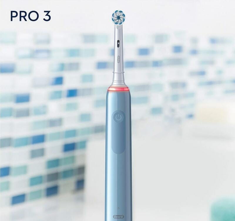 Зубная электрощетка Braun Oral-B Pro3 3000 D505.513.3 Sensitive Blue