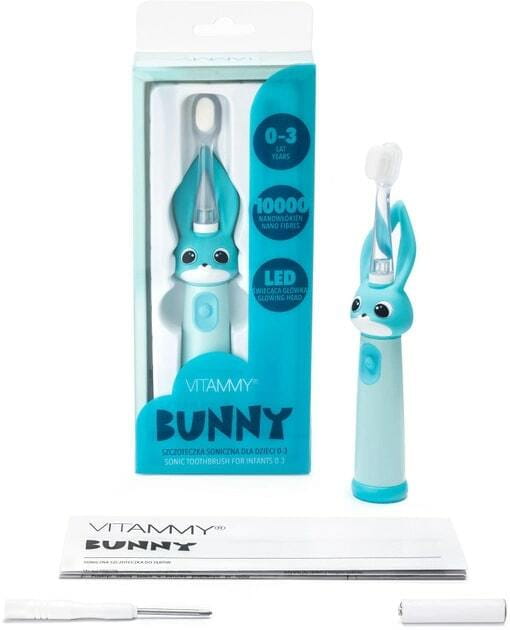 Зубная электрощетка Vitammy Bunny Light Blue (от 0 - 3 лет)