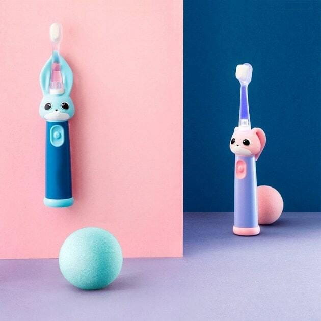Зубна електрощітка Vitammy Bunny Light Blue (від 0 - 3 років)