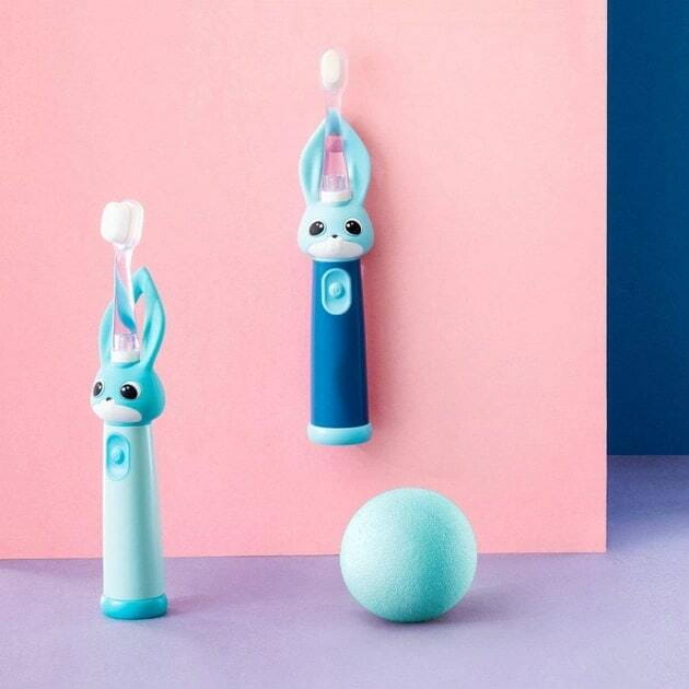 Зубна електрощітка Vitammy Bunny Light Blue (від 0 - 3 років)