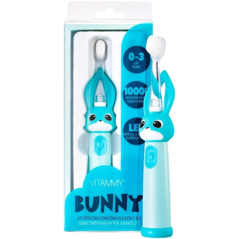 Зубная электрощетка Vitammy Bunny Light Blue (от 0 - 3 лет)