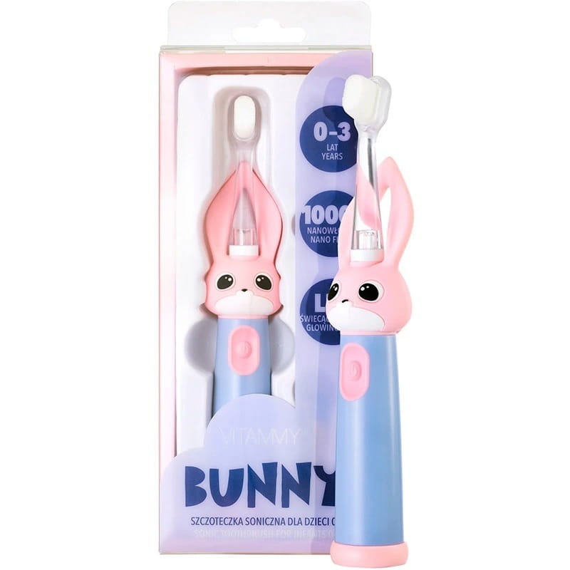 Зубная электрощетка Vitammy Bunny Light Pink (от 0 - 3 лет)