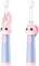 Фото - Зубна електрощітка Vitammy Bunny Light Pink (від 0 - 3 років) | click.ua