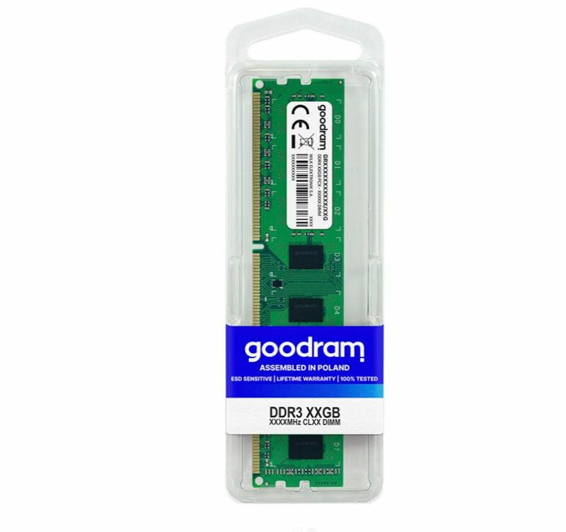 Модуль пам`ятi DDR3 8GB/1333 Goodram (GR1333D364L9/8G)