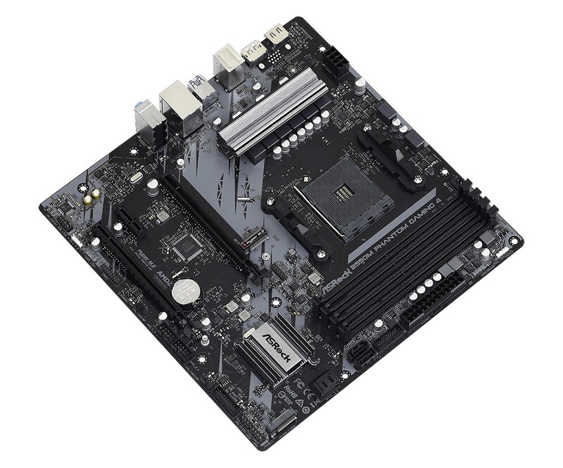 Материнская плата ASRock B550M Phantom Gaming 4 Socket AM4