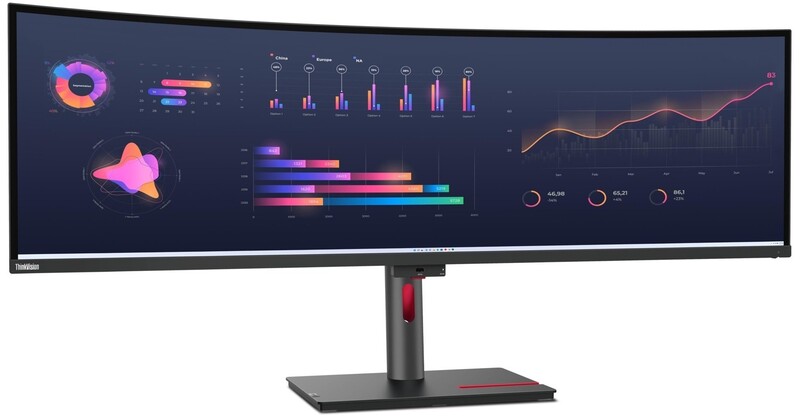 Монитор Lenovo 49" P49w-30 (63DBZAT1EU) IPS Black