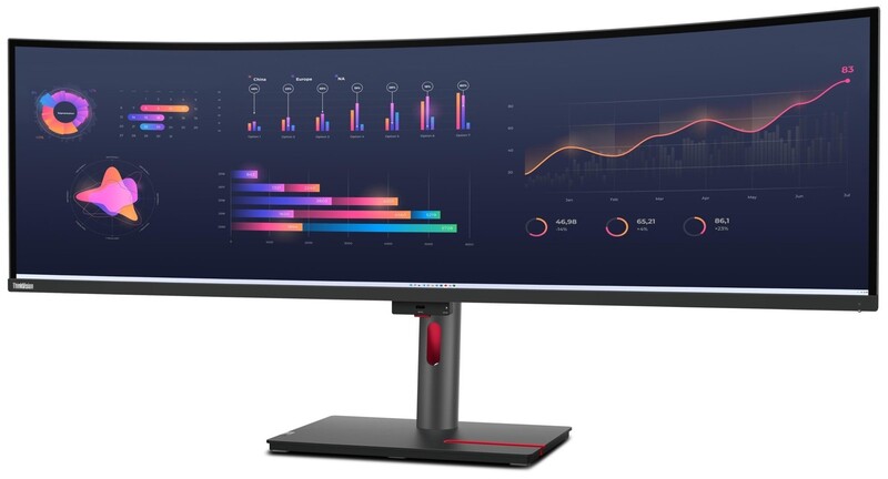Монитор Lenovo 49" P49w-30 (63DBZAT1EU) IPS Black