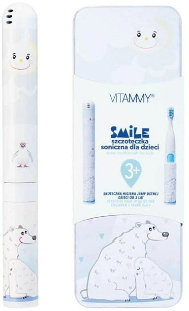 Зубная электрощетка Vitammy Smile White Bear (от 3 лет)
