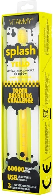 Зубная электрощетка Vitammy Splash Yello (от 8 лет)