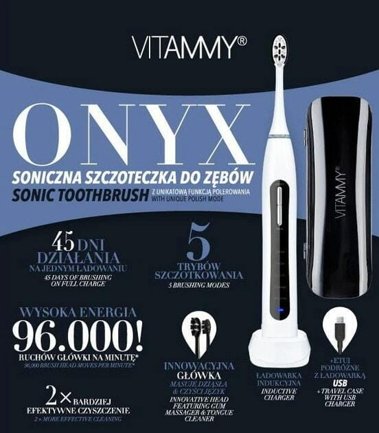 Зубная электрощетка Vitammy Onyx
