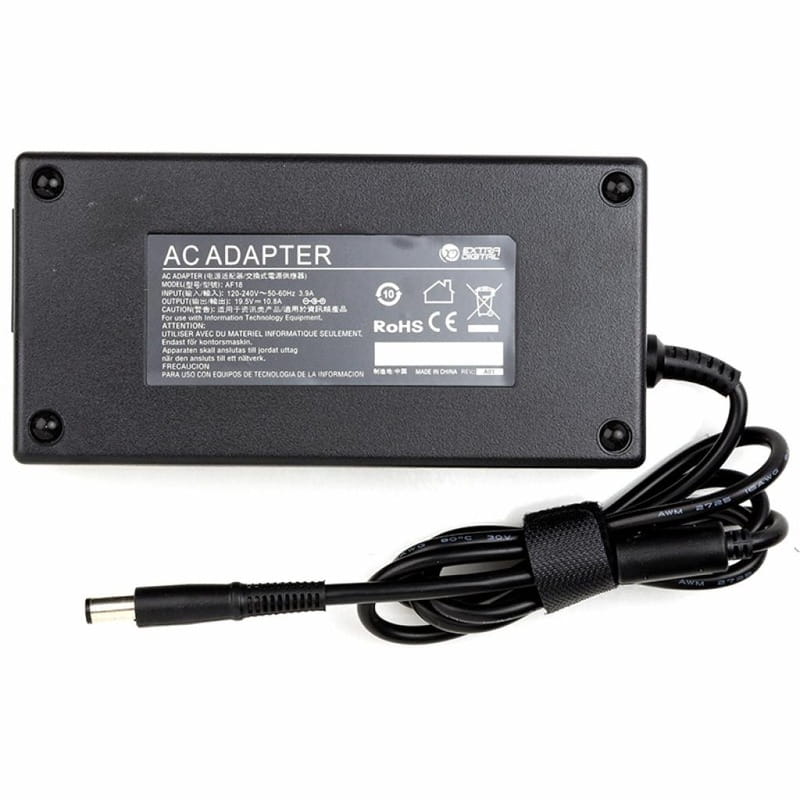 Блок питания PowerPlant для ноутбука Dell 220V, 19.5V 210W 10.8A, 7.4x5.0 (DL210G7450)