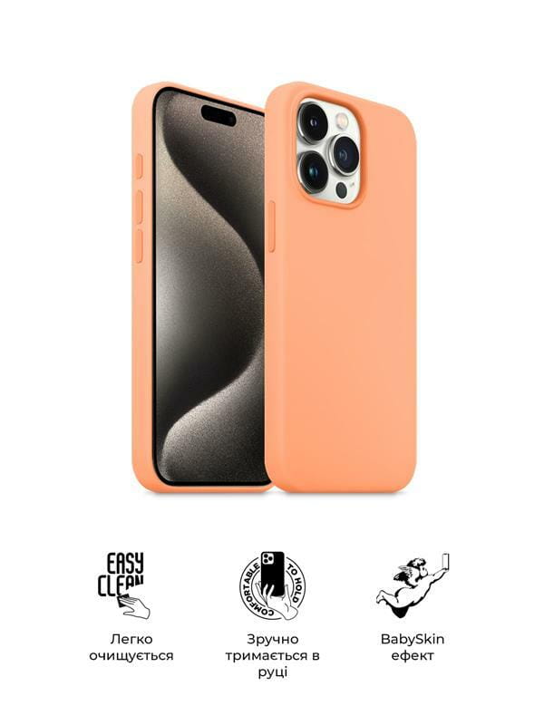Чехол-накладка Armorstandart Icon2 для Apple iPhone 15 Pro Max Orange Sorbet (ARM70534)